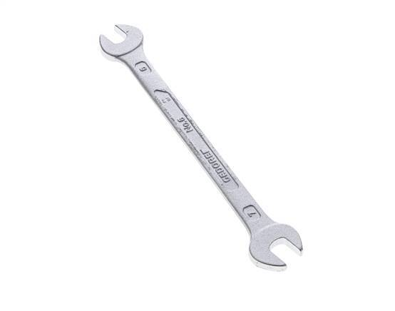 Clé à fourche double 6x7mm Gedore