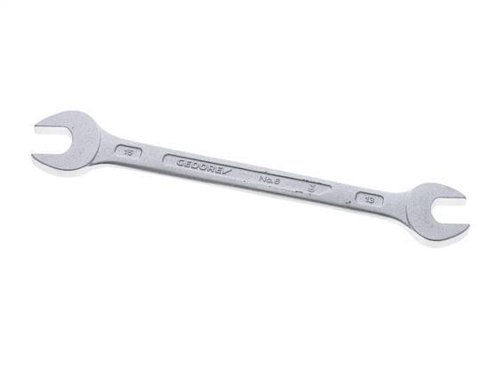 Clé à fourche double Gedore 13x15mm