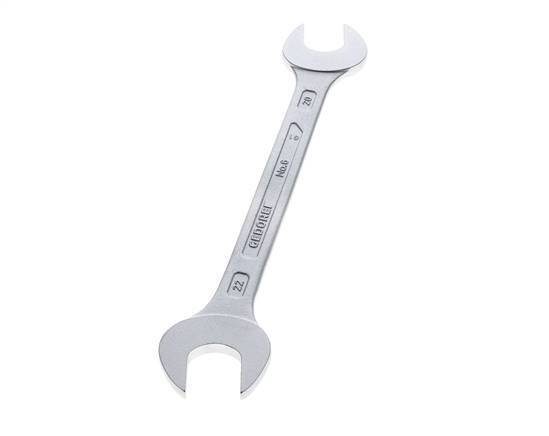 Clé à fourche double Gedore 20x22mm