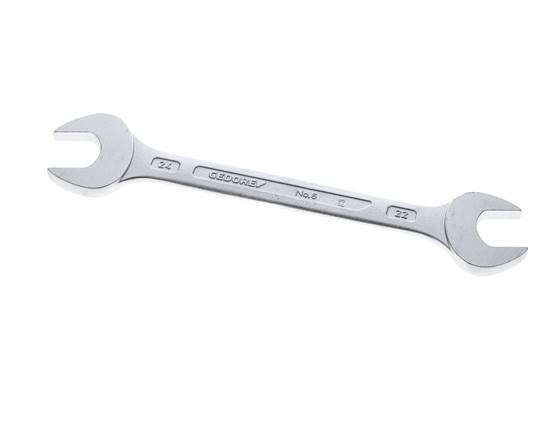 Clé à fourche double Gedore 22x24mm