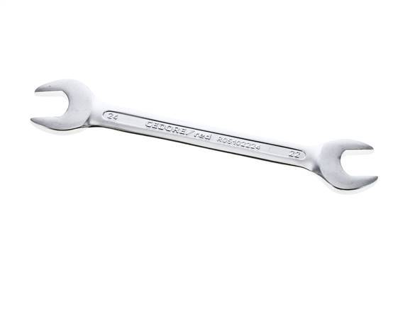 Clé à fourche double 22x24mm Gedore Red
