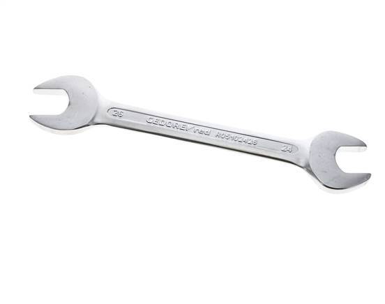 Clé à fourche double 24x26mm Gedore Red