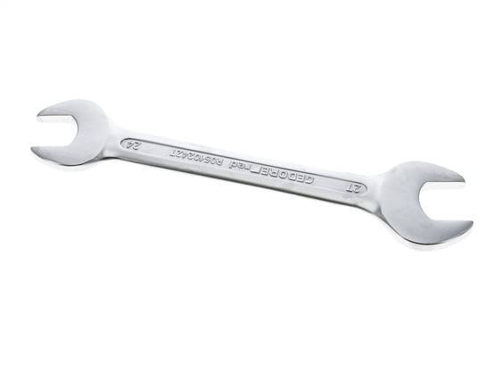 Clé à fourche double 24x27mm Gedore Red