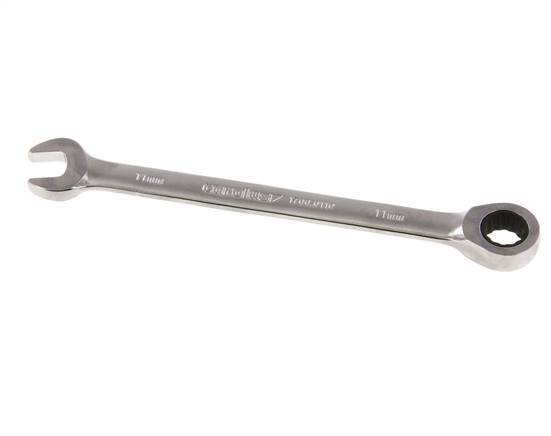 11mm Gedore Red Open End Wrench With Ratchet End