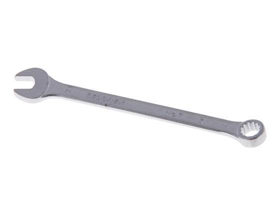 Clé à fourche Gedore de 7 mm avec embout coudé à 15 degrés
