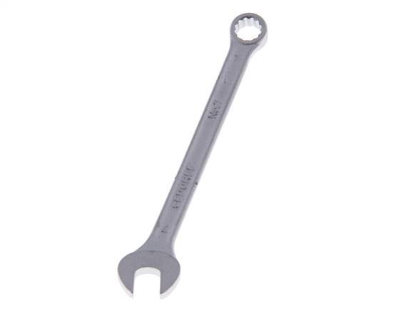 Clé à fourche Gedore de 7 mm avec embout coudé à 15 degrés