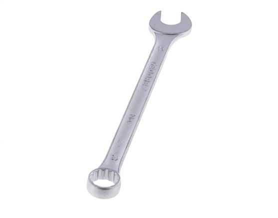 Clé à fourche Gedore de 18 mm avec extrémité coudée à 15°