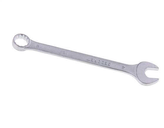 Clé à fourche Gedore de 18 mm avec extrémité coudée à 15°