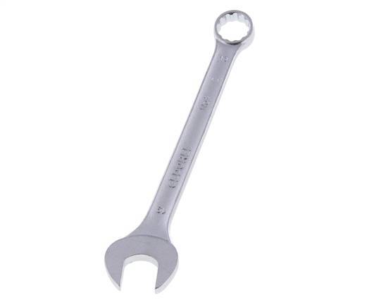 Clé à fourche Gedore de 19 mm avec embout coudé à 15 degrés