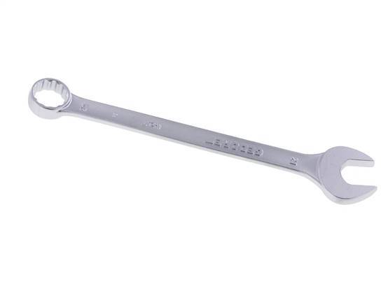 Clé à fourche Gedore de 21 mm avec extrémité coudée à 15°
