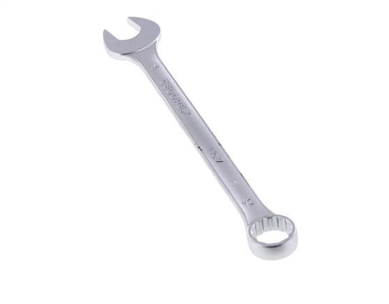 Clé à fourche Gedore de 24 mm avec extrémité coudée à 15°