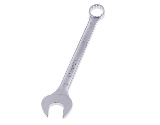 Clé à fourche Gedore de 24 mm avec extrémité coudée à 15°