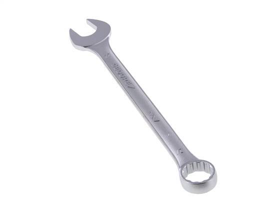 Clé à fourche Gedore de 27 mm avec embout coudé à 15 degrés