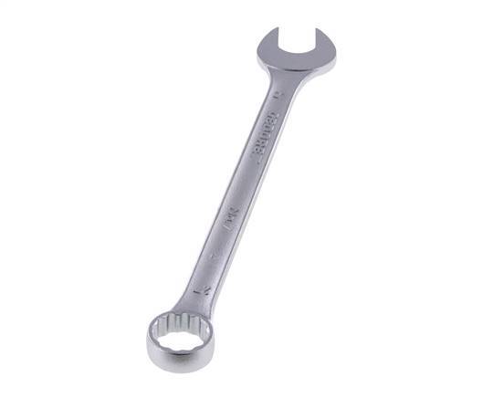 Clé à fourche Gedore de 27 mm avec embout coudé à 15 degrés
