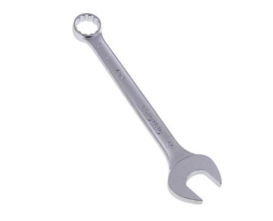 Clé à fourche Gedore de 27 mm avec embout coudé à 15 degrés