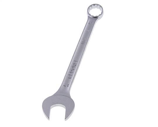 Clé à fourche Gedore de 27 mm avec embout coudé à 15 degrés