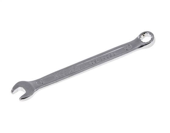 Clé à fourche rouge de 6 mm de Gedore avec extrémité coudée à 15°