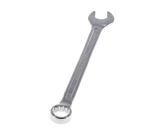 Clé plate rouge Gedore 21 mm avec extrémité coudée à 15 degrés