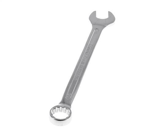 Clé à fourche rouge 24 mm Gedore avec extrémité coudée à 15°