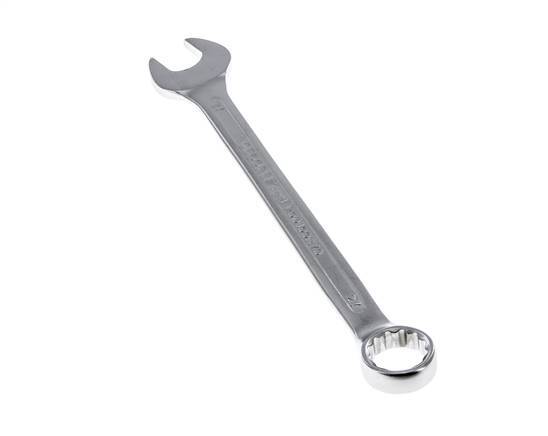 Clé à fourche rouge de 27 mm de Gedore avec extrémité coudée de 15 degrés