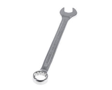 Clé à fourche rouge de 27 mm de Gedore avec extrémité coudée de 15 degrés