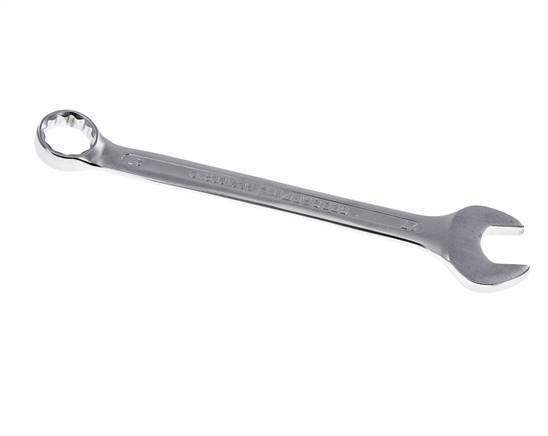 Clé à fourche rouge de 27 mm de Gedore avec extrémité coudée de 15 degrés