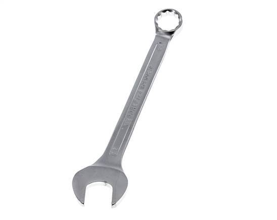 Clé à fourche rouge de 27 mm de Gedore avec extrémité coudée de 15 degrés