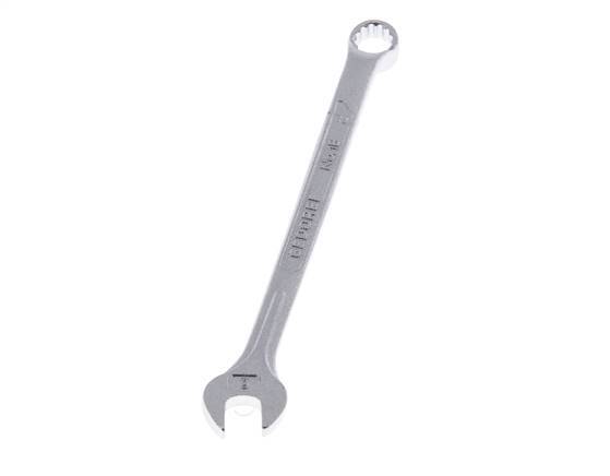 Clé à fourche 6 mm Gedore avec extrémité coudée à 10°