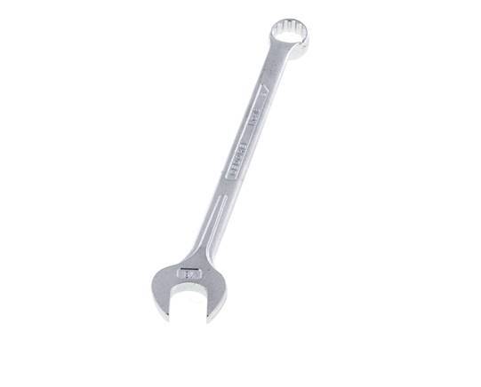 Clé à fourche Gedore de 18 mm avec extrémité coudée à 10°