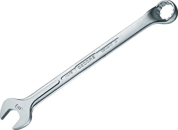 Clé à fourche Gedore de 30 mm avec extrémité coudée à 10°