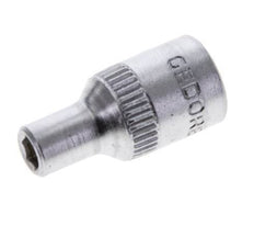 Insert de douille 1/4" Gedore pour boulons à hexagone externe de 4 mm