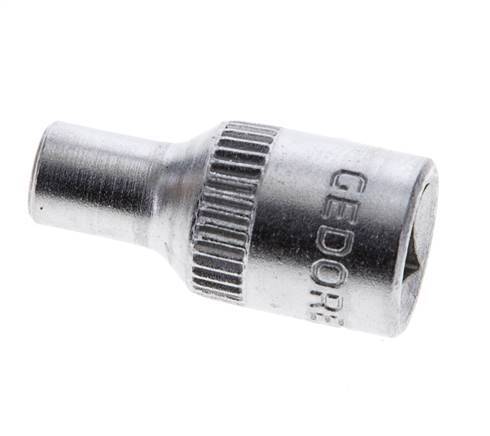 Insert de douille 1/4" Gedore pour boulons à hexagone externe de 4 mm