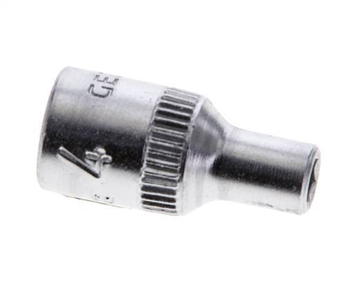 Insert de douille 1/4" Gedore pour boulons à hexagone externe de 4 mm