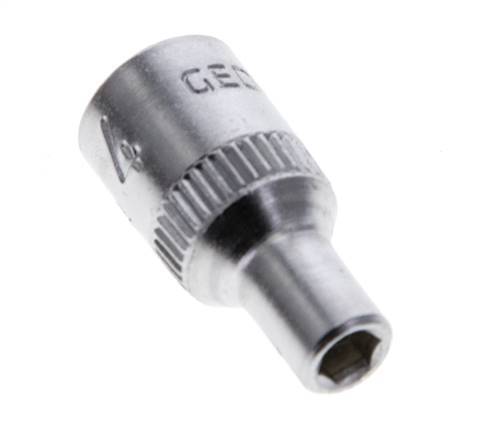 Insert de douille 1/4" Gedore pour boulons à hexagone externe de 4 mm