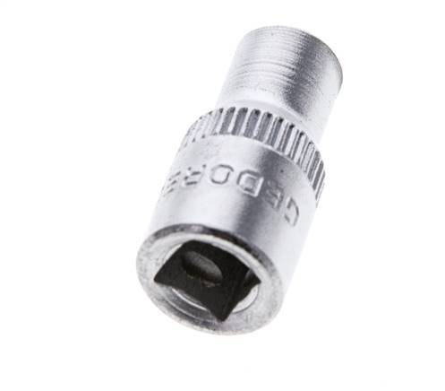 Insert de douille 1/4" Gedore pour boulons à hexagone externe de 5,5 mm