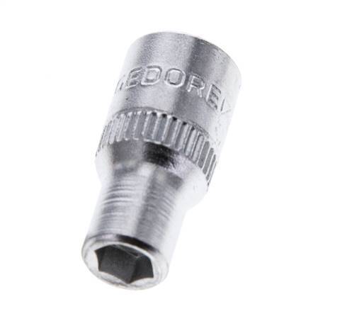 Insert de douille 1/4" Gedore pour boulons à hexagone externe de 5,5 mm