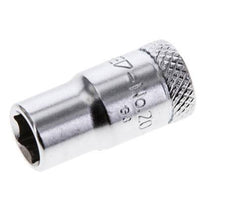 Insert de douille 1/4" Gedore pour boulons hexagonaux externes de 7 mm