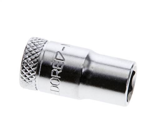 Insert de douille 1/4" Gedore pour boulons hexagonaux externes de 7 mm