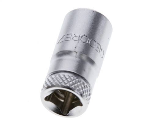 Insert de douille 1/4" Gedore pour boulons hexagonaux externes de 8 mm