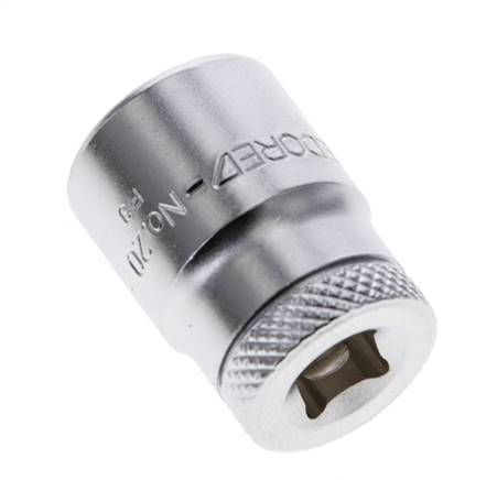 Insert de douille 1/4" Gedore pour boulons hexagonaux externes de 13 mm