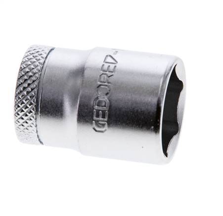 Insert de douille 1/4" Gedore pour boulons hexagonaux externes de 13 mm