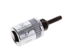 Insert de douille 1/4" Gedore pour vis Torx internes TX8