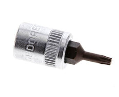 Insert de douille 1/4" Gedore pour vis Torx internes TX9