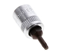 Insert de douille 1/4" Gedore pour vis Torx internes TX9
