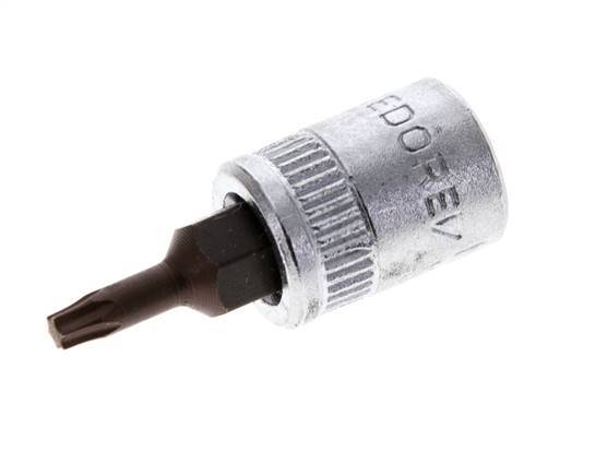 Insert de douille 1/4" Gedore pour vis Torx internes TX10