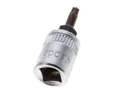 Insert de douille 1/4" Gedore pour vis Torx internes TX10