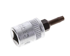 Insert de douille 1/4" Gedore pour vis Torx internes TX10