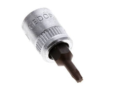 Insert de douille 1/4" Gedore pour vis Torx internes TX10