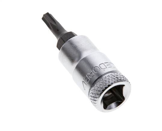Insert de douille 1/4" Gedore pour vis Torx internes TX15