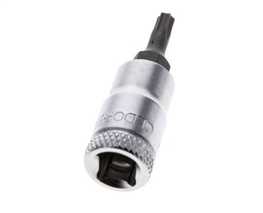 Insert de douille 1/4" Gedore pour vis Torx internes TX15